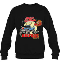 Load image into Gallery viewer, Happy Holidays Bigfoot Reindeer Monster Truck Santa Claus Christmas T-Shirt, Ladies T-Shirt, LongSleeve, Sweatshirt, Hoodie 2D
