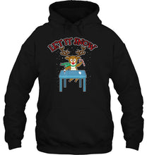 Load image into Gallery viewer, Let It Snow Funny Reindeer Cocaine Christmas T-Shirt, Ladies T-Shirt, LongSleeve, Sweatshirt, Hoodie 2D
