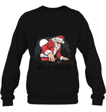 Load image into Gallery viewer, Let It Snow Funny Santa Claus Cocaine Christmas Moon Versions T-Shirt, Ladies T-Shirt, LongSleeve, Sweatshirt, Hoodie 2D
