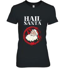 Load image into Gallery viewer, Hail Santa Hail Metal Santa Claus Christmas Version2 T-Shirt, Ladies T-Shirt, LongSleeve, Sweatshirt, Hoodie 2D
