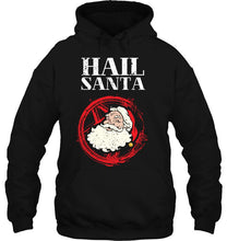 Load image into Gallery viewer, Hail Santa Hail Metal Santa Claus Christmas Version2 T-Shirt, Ladies T-Shirt, LongSleeve, Sweatshirt, Hoodie 2D
