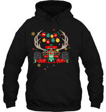 Load image into Gallery viewer, F1 Formula 1 Reindeer Christmas T-Shirt, Ladies T-Shirt, LongSleeve, Sweatshirt, Hoodie 2D

