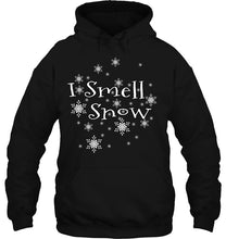 Load image into Gallery viewer, I Smell Snow Funny Gift Christmas T-Shirt, Ladies T-Shirt, LongSleeve, Sweatshirt, Hoodie 2D

