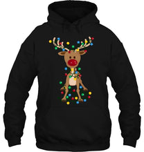 Load image into Gallery viewer, Adorable Reindeer Classic T-Shirt, Ladies T-Shirt, LongSleeve, Sweatshirt, Hoodie 2D
