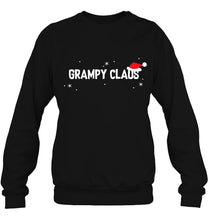 Load image into Gallery viewer, Grampy Claus Christmas Shirt, Funny Cute Holiday Gift T-Shirt, Ladies T-Shirt, LongSleeve, Sweatshirt, Hoodie 2D
