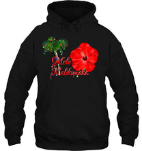 Load image into Gallery viewer, Mele Kalikimaka Hawaiian Christmas T-Shirt, Ladies T-Shirt, LongSleeve, Sweatshirt, Hoodie 2D
