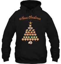 Load image into Gallery viewer, Maui Christmas Shirt-Hawaiian Christmas Shell Tree T-Shirt, Ladies T-Shirt, LongSleeve, Sweatshirt, Hoodie 2D
