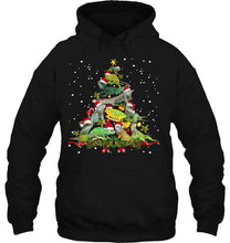 Load image into Gallery viewer, Funny Iguanas Christmas Tree Ornament Decor T-Shirt, Ladies T-Shirt,  Sweatshirt, Hoodie 2D
