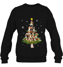 Load image into Gallery viewer, Cavalier King Charles Spaniel Christmas Tree Xmas T-Shirt, Ladies T-Shirt,  Sweatshirt, Hoodie 2D
