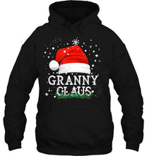 Load image into Gallery viewer, Granny Santa Claus Funny Family Christmas Pj For Grandma T-Shirt, Ladies T-Shirt, LongSleeve, Sweatshirt, Hoodie 2D
