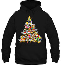 Load image into Gallery viewer, Bees Tree Christmas Sweater Xmas Gifts For Bees Lover T-Shirt, Ladies T-Shirt,  Sweatshirt, Hoodie 2D
