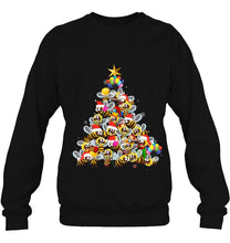 Load image into Gallery viewer, Bees Tree Christmas Sweater Xmas Gifts For Bees Lover T-Shirt, Ladies T-Shirt,  Sweatshirt, Hoodie 2D
