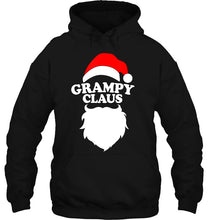 Load image into Gallery viewer, Grampy Claus – Funny Holiday Christmas T-Shirt, Ladies T-Shirt,  Sweatshirt, Hoodie 2D
