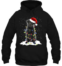 Load image into Gallery viewer, Christmas Black Labrador Dog Lover T-Shirt, Ladies T-Shirt, LongSleeve, Sweatshirt, Hoodie 2D
