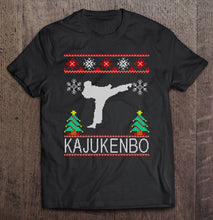 Load image into Gallery viewer, Kajukenbo Ugly Christmas T-Shirt, Ladies T-Shirt, LongSleeve, Sweatshirt, Hoodie 2D
