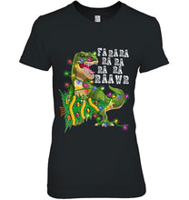 Load image into Gallery viewer, Dinosaur Christmas Shirt Fa Ra Rawr Tree Rex Boys Xmas T-Shirt, Ladies T-Shirt, LongSleeve, Sweatshirt, Hoodie 2D
