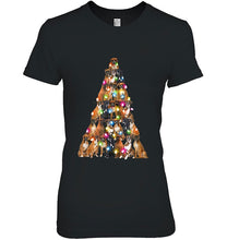 Load image into Gallery viewer, Boxer Christmas Tree Xmas Gift For Boxer Dog T-Shirt, Ladies T-Shirt,  Sweatshirt, Hoodie 2D
