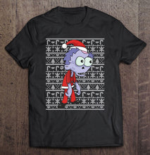 Load image into Gallery viewer, Christmas Santa Claus Zombie T-Shirt, Ladies T-Shirt,  Sweatshirt, Hoodie 2D
