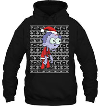 Load image into Gallery viewer, Christmas Santa Claus Zombie T-Shirt, Ladies T-Shirt, LongSleeve, Sweatshirt, Hoodie 2D
