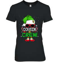 Load image into Gallery viewer, Cousin Crew Elf Christmas Family Matching Pajamas T-Shirt, Ladies T-Shirt,  Sweatshirt, Hoodie 2D
