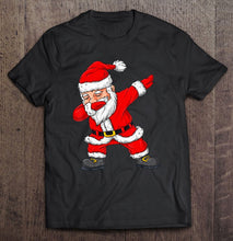 Load image into Gallery viewer, Dabbing Santa Claus Christmas Boys Girls Kids Dab Xmas Gift T-Shirt, Ladies T-Shirt,  Sweatshirt, Hoodie 2D
