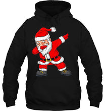 Load image into Gallery viewer, Dabbing Santa Claus Christmas Boys Girls Kids Dab Xmas Gift T-Shirt, Ladies T-Shirt,  Sweatshirt, Hoodie 2D
