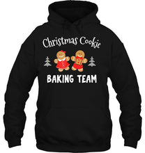 Load image into Gallery viewer, Christmas Cookie Baking Team T-Shirt, Ladies T-Shirt, LongSleeve, Sweatshirt, Hoodie 2D
