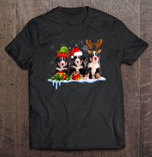 Load image into Gallery viewer, Bernese Mountain Dog Christmas Cute T-Shirt, Ladies T-Shirt,  Sweatshirt, Hoodie 2D
