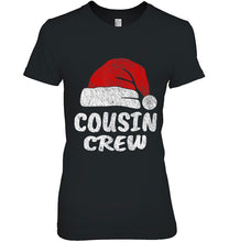 Load image into Gallery viewer, Cousin Crew Santa Christmas Family Matching Pajamas  T-Shirt, Ladies T-Shirt,  Sweatshirt, Hoodie 2D
