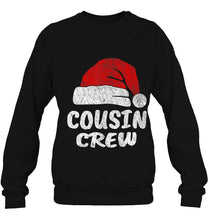 Load image into Gallery viewer, Cousin Crew Santa Christmas Family Matching Pajamas  T-Shirt, Ladies T-Shirt,  Sweatshirt, Hoodie 2D
