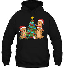 Load image into Gallery viewer, Christmas Tree Otter T-Shirt, Ladies T-Shirt, LongSleeve, Sweatshirt, Hoodie 2D
