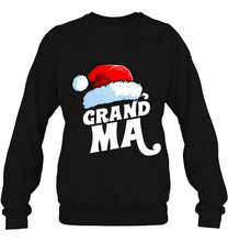 Load image into Gallery viewer, Grandma Santa Claus Hat Christmas Matching Family Pajama T-Shirt, Ladies T-Shirt, LongSleeve, Sweatshirt, Hoodie 2D
