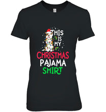 Load image into Gallery viewer, Australian Shepherd Aussie This My Christmas Pajama T-Shirt, Ladies T-Shirt, LongSleeve, Sweatshirt, Hoodie 2D
