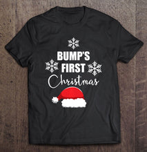 Load image into Gallery viewer, Baby First Christmas Shirt Pregnancy Reveal Gift T-Shirt, Ladies T-Shirt, LongSleeve, Sweatshirt, Hoodie 2D
