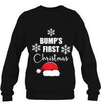 Load image into Gallery viewer, Baby First Christmas Shirt Pregnancy Reveal Gift T-Shirt, Ladies T-Shirt, LongSleeve, Sweatshirt, Hoodie 2D
