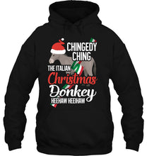 Load image into Gallery viewer, Dominick The Christmas Donkey Italian Christmas Donkey T-Shirt, Ladies T-Shirt,  Sweatshirt, Hoodie 2D
