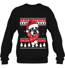 Load image into Gallery viewer, Funny Christmas Boston Terrier Dog Gift T-Shirt, Ladies T-Shirt,  Sweatshirt, Hoodie 2D
