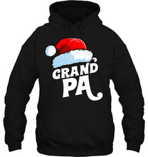 Load image into Gallery viewer, Grandpa Santa Claus Hat Christmas Matching Family Pajama T-Shirt, Ladies T-Shirt, LongSleeve, Sweatshirt, Hoodie 2D

