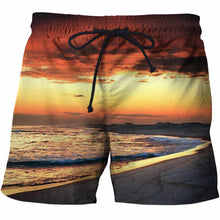 Load image into Gallery viewer, Mens Beach 3D Dry Summer Printed Shorts Gym Fitness Running For Summer Men's Cool Sport Short Pants 3D Swim Trunks
