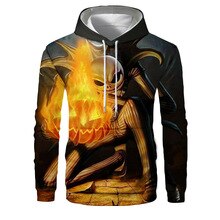 2020 Halloween Fashion Men Hoodies Horror movie character Hoodie pullover all cover printed 3D