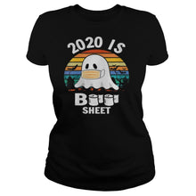 Load image into Gallery viewer, 2020 is boo sheet shirt Ghost and bats Funny Halloween T-Shirt, Ladies T-Shirt, LongSleeve, Sweatshirt, Hoodie 2D
