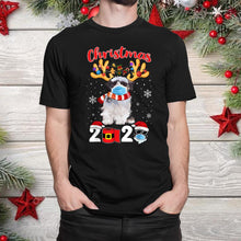 Load image into Gallery viewer, 2020 Shih Tzu Mask Matching Pajama Idea Funny Christmas T-Shirt, Ladies T-Shirt, Hoodie 2D
