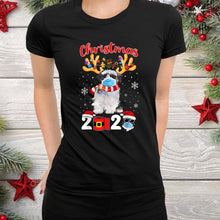Load image into Gallery viewer, 2020 Shih Tzu Mask Matching Pajama Idea Funny Christmas T-Shirt, Ladies T-Shirt, Hoodie 2D
