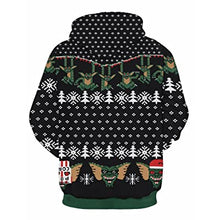 Load image into Gallery viewer, Grace's Secret Unisex 3D Ugly Christmas Sweatshirt Kangaroo Pocket Hoodies Pullover
