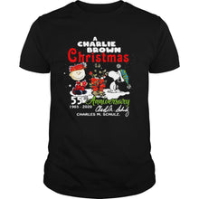 Load image into Gallery viewer, A Charlie Brown Christmas 55th Anniversary 1965 2020 Charles M Schulz Snoopy T-Shirt, Ladies T-Shirt, LongSleeve, Sweatshirt, Hoodie 2D
