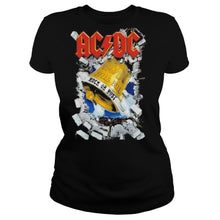 Load image into Gallery viewer, Acdc Band Hells Bell Rock Or Rust Christmas T-Shirt, Ladies T-Shirt, LongSleeve, Sweatshirt, Hoodie 2D
