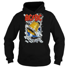 Load image into Gallery viewer, Acdc Band Hells Bell Rock Or Rust Christmas T-Shirt, Ladies T-Shirt, LongSleeve, Sweatshirt, Hoodie 2D
