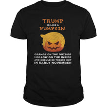 Load image into Gallery viewer, Anti Trump Toss Out in Early November Vote Halloween T-Shirt, Ladies T-Shirt, LongSleeve, Sweatshirt, Hoodie 2D
