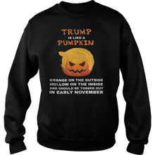 Load image into Gallery viewer, Anti Trump Toss Out in Early November Vote Halloween T-Shirt, Ladies T-Shirt, LongSleeve, Sweatshirt, Hoodie 2D
