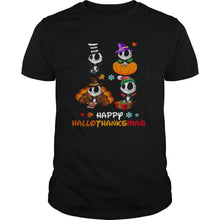 Load image into Gallery viewer, Baby Jack Skellington Halloween And Merry Christmas Happy Hallothanksmas 2020 T-Shirt, Ladies T-Shirt, LongSleeve, Sweatshirt, Hoodie 2D
